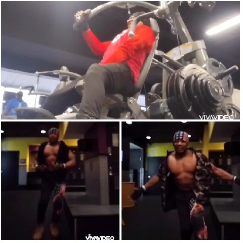 Person Working Out in Gym
