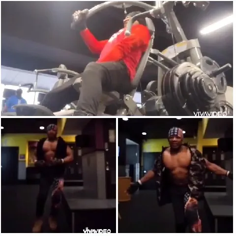 Person Working Out in Gym