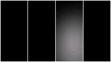 Four Vertical Panels with Gradient Center