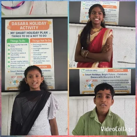 Children in Traditional Attire at School