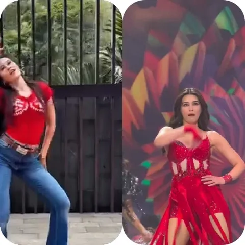 Dancing Woman and Stage Performance