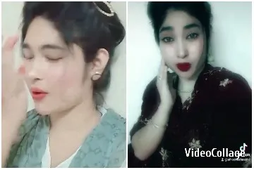 Woman Posing with Different Expressions