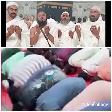 Men in Prayer at the Kaaba