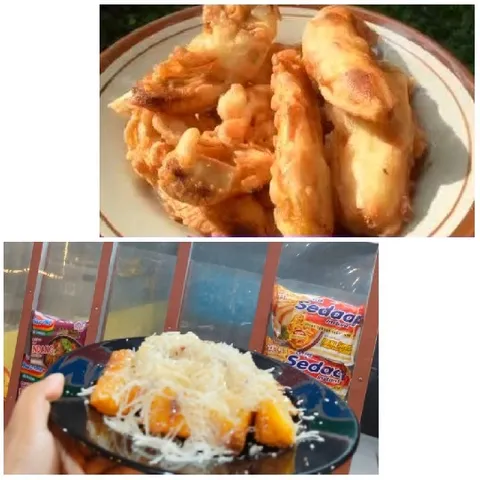 Fried Foods and Grated Cheese