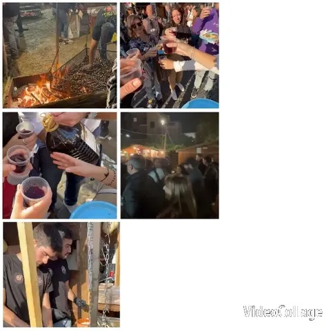 Social Gathering with Food and Drinks