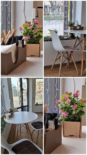 Cozy Cafe Interior Atmosphere