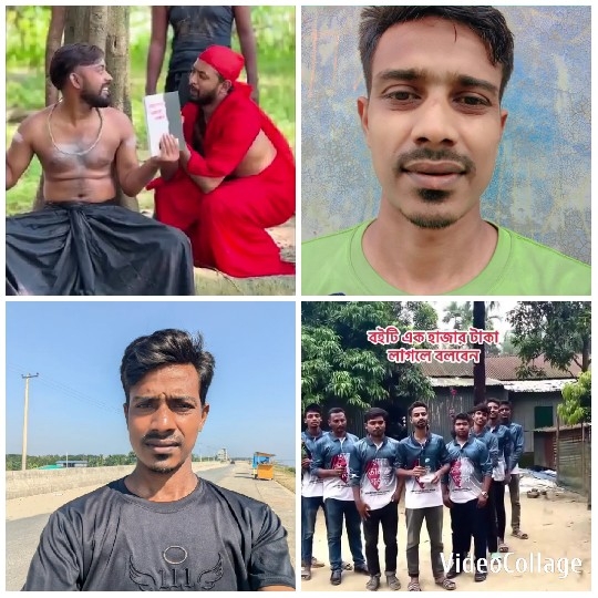 Men in Various Outdoor Scenes