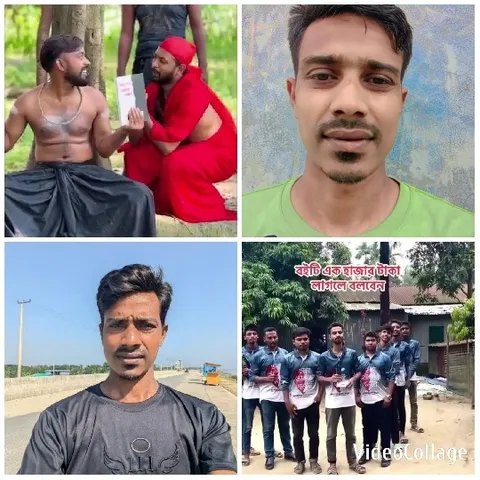 Men in Various Outdoor Scenes