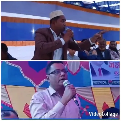 Event Speakers with Microphones