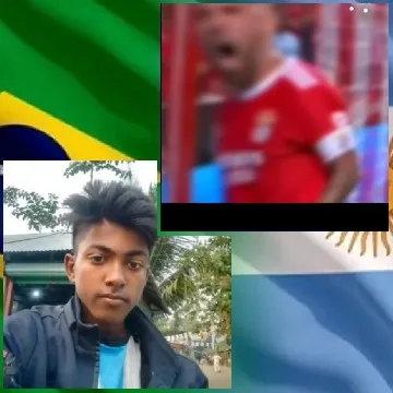 Young Man Selfie with Soccer Context