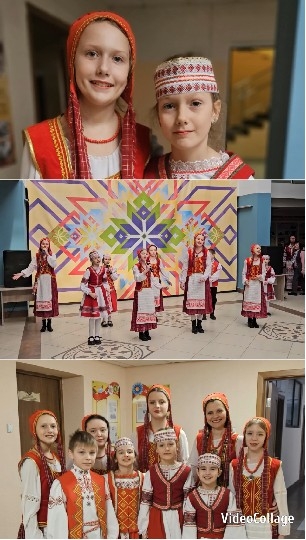 Colorful Traditional Attire Dance