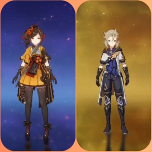 Two Animated Characters in Contrast