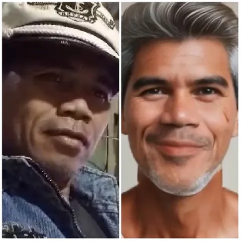 Side-by-Side Portraits of Men