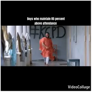 Colorful Outfit Walking in Hallway