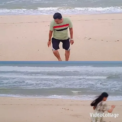 Man and Woman on the Beach