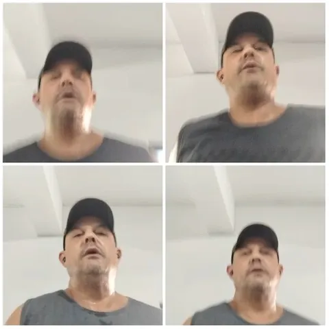 Close-Ups of Exercising Man