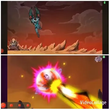 Animated Character in Combat Scene