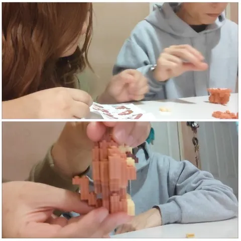 Assembling a Small Model Together
