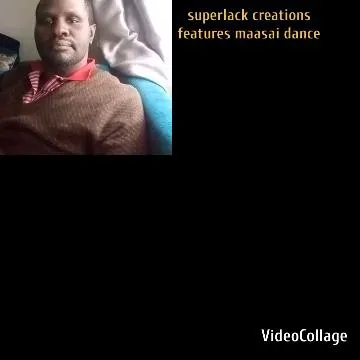 Person in Chair with Maasai Dance