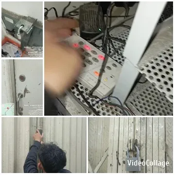 Hand Pressing Buttons on Device