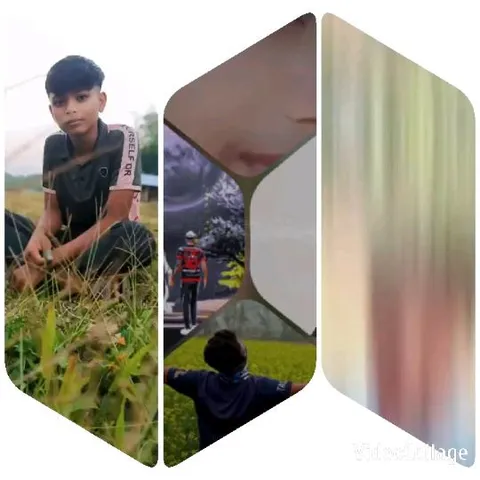 Young Person Sitting on Grass