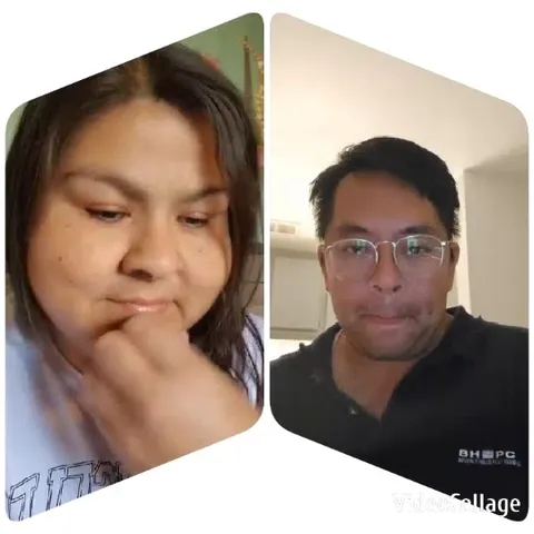 Thoughtful Woman and Neutral Man