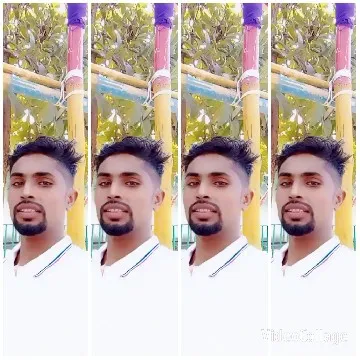 Man in Four Identical Photos