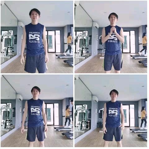 Person Posing in a Gym