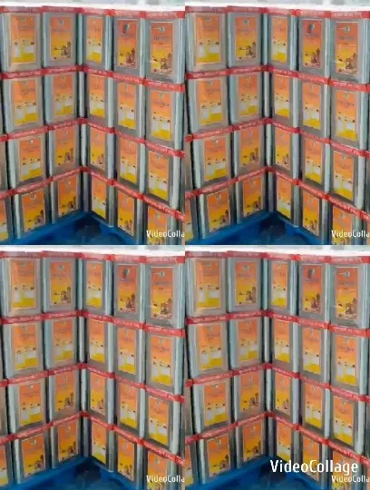 Neatly Organized Shelves of Books