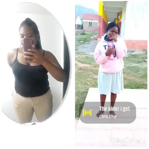 Mirror Selfie and Outdoor Pose
