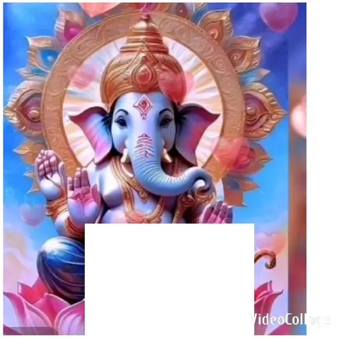 Artistic Elephant-Headed Deity