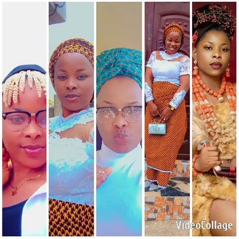 Traditional Outfits in Various Poses