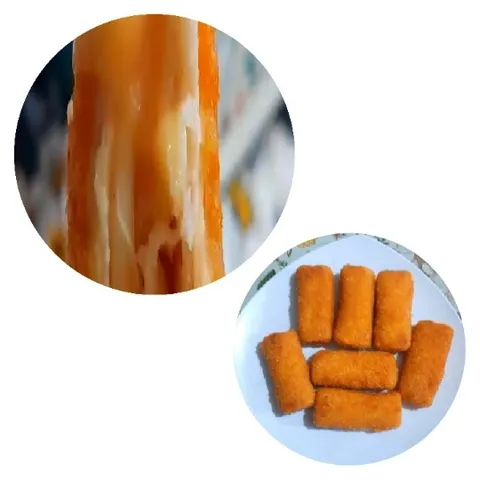 Close-Up of Cheese Sticks