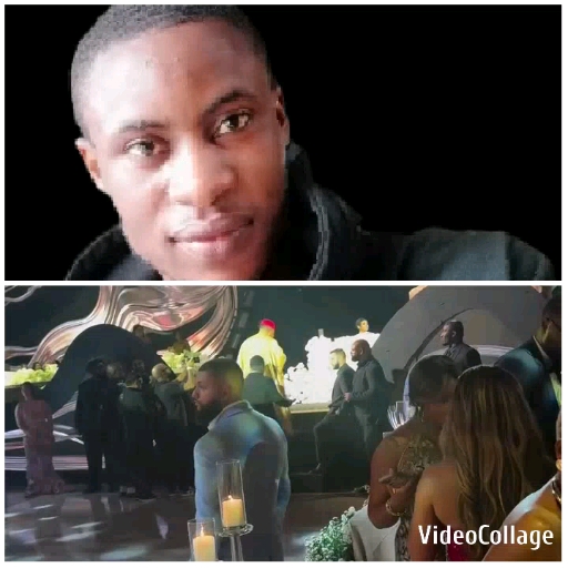 Person Looking at Camera and Party