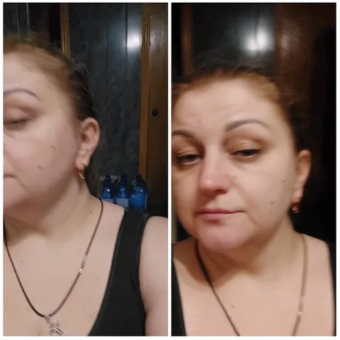 Two Selfies with Neutral Expressions