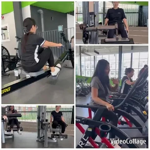 People Exercising in Gym