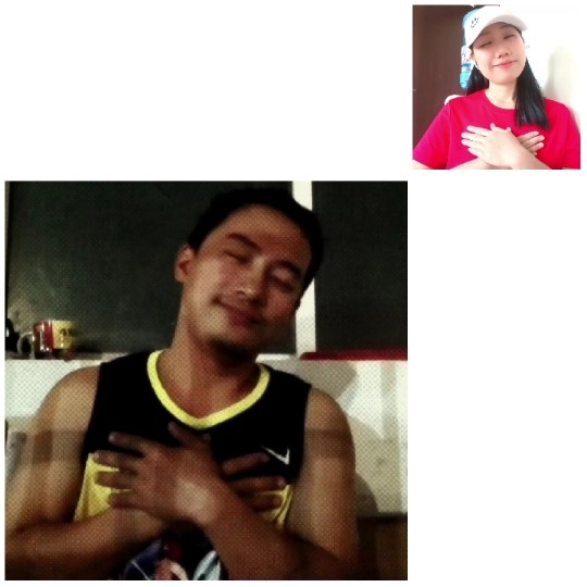 Emotional Gesture Between Two People