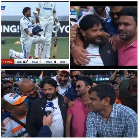 Cricket Match Celebrations and Fans