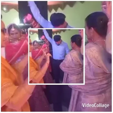 Group Dancing in Festive Attire
