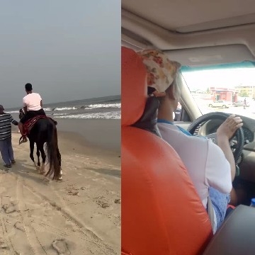 Horse Riding on Sandy Beach