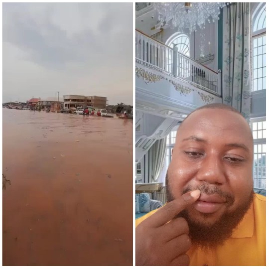 Flooded Street and Indoor Elegance