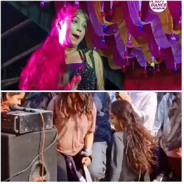 Pink Hair and Social Gathering