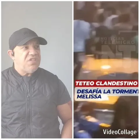 Man Reacting in Crowded Space