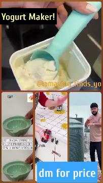 Serving Yogurt and Product Showcase