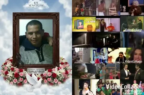 Memorial Frame with Tribute Elements