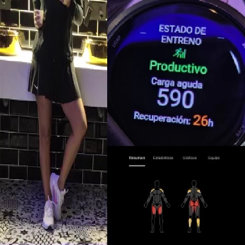 Mirror Outfit and Workout Stats