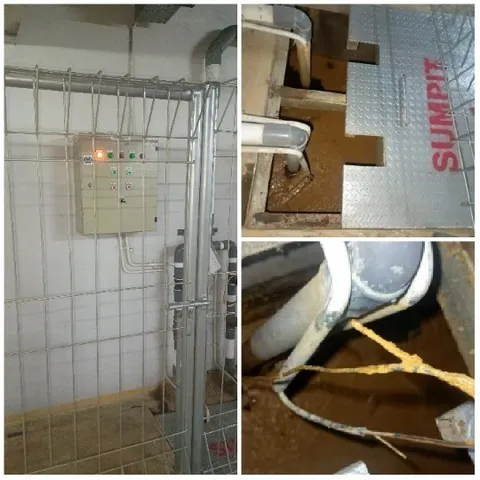 Industrial Control Panel and Pipes