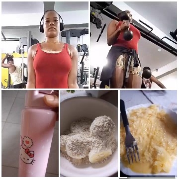 Gym Lifting and Food Items