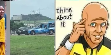 Monks, Parked Cars, Cartoon Character
