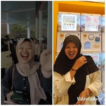 Smiling Outdoors and Indoors